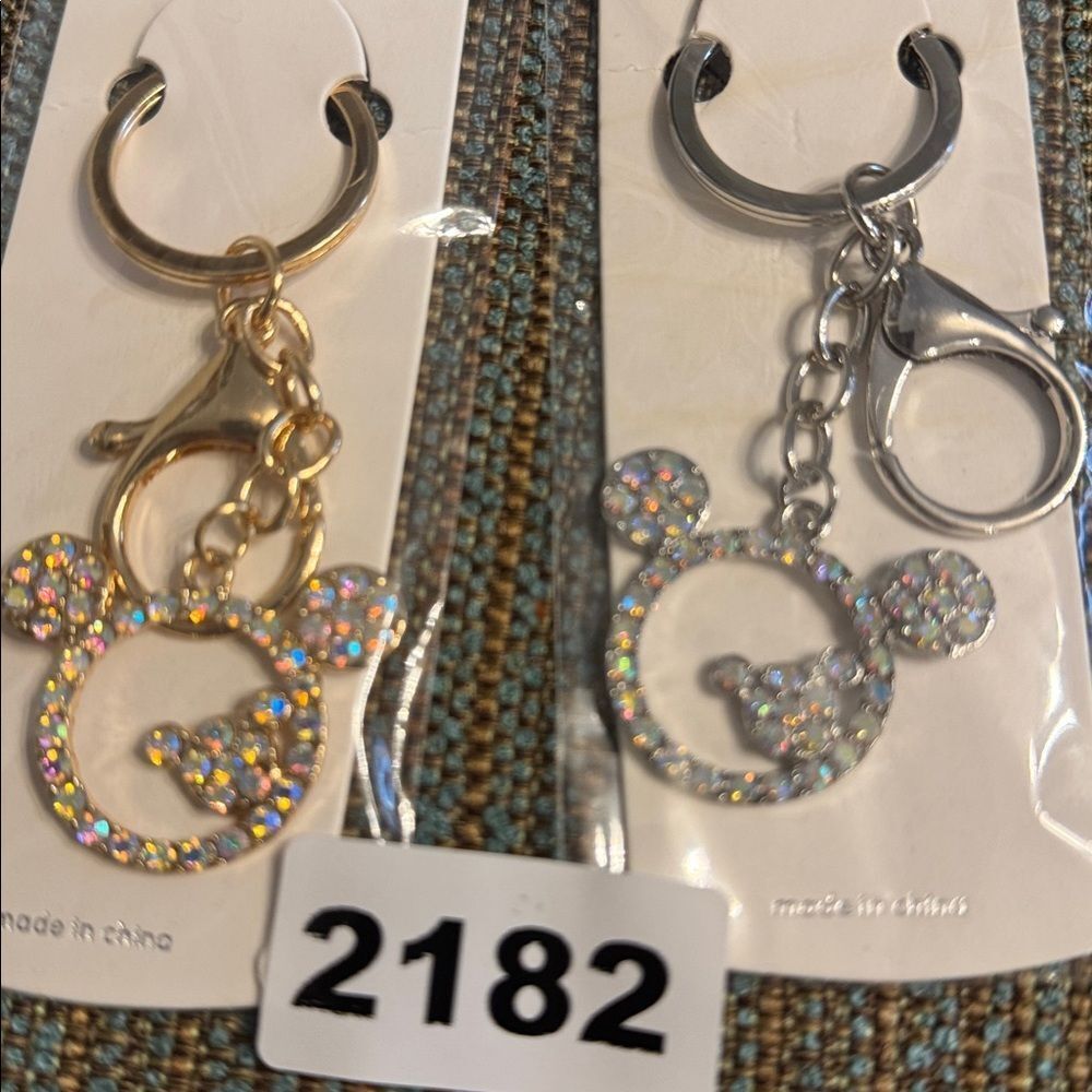 2181 Micky Key Ring, Bag Charm